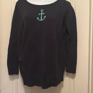 Anchor nautical sweater